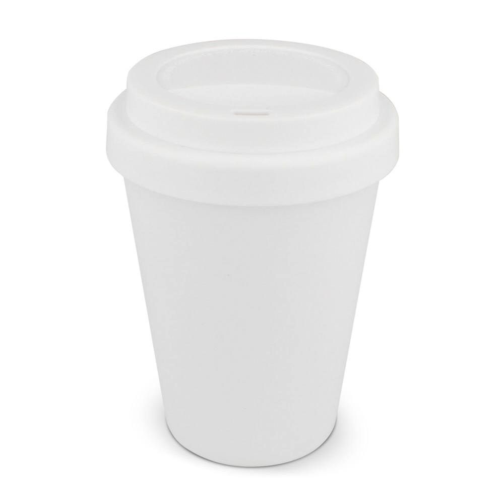 RPP koffiebeker effen kleuren 250ml - kopen of bedrukken - Wit