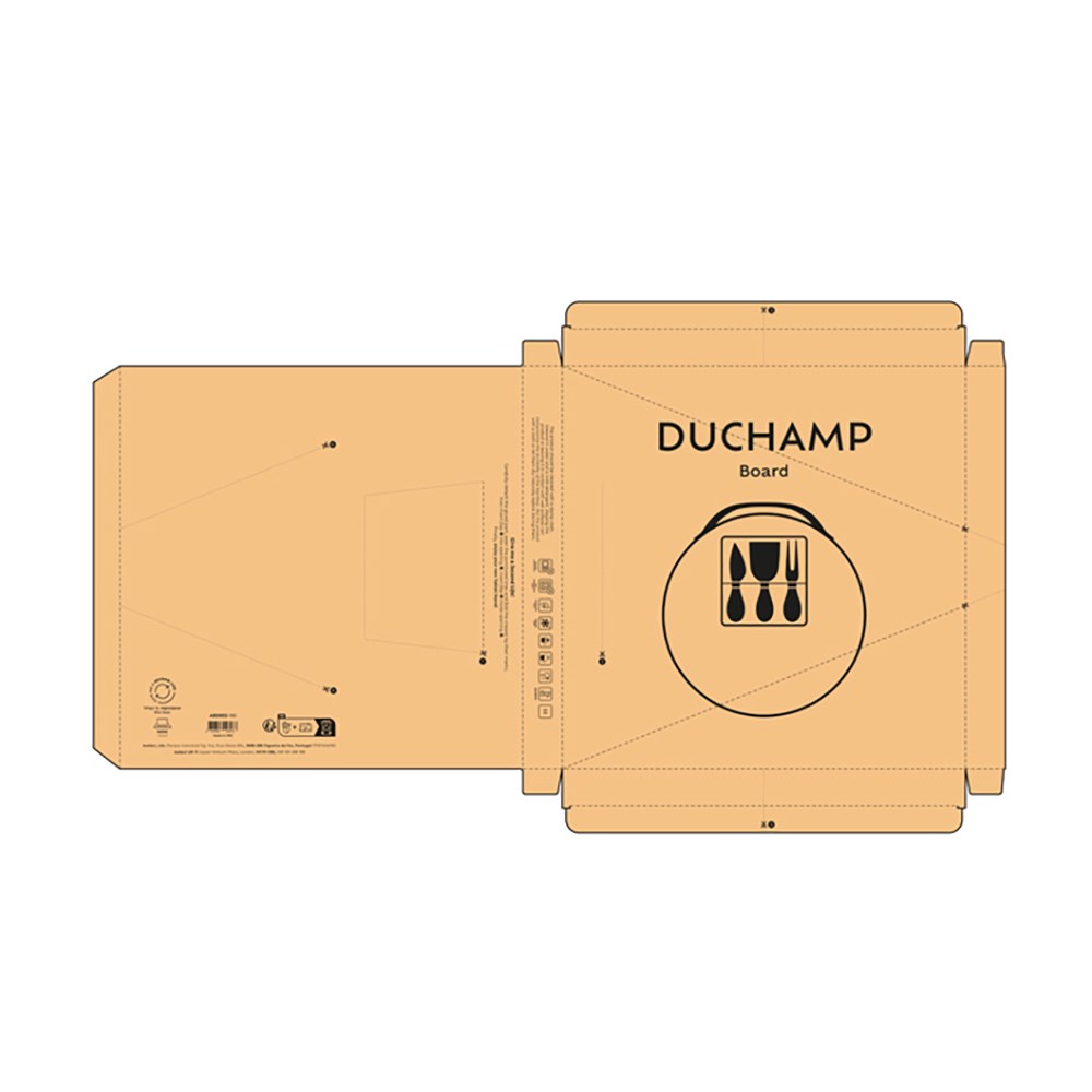 Duchamp Bamboeplank 4 stuks - Natuurlijk
