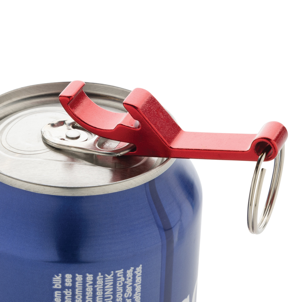 RCS fles- en blikopener van gerecycled aluminium