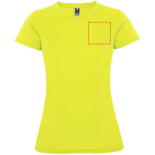 Montecarlo 150 g/m² sportshirt met korte mouwen voor dames