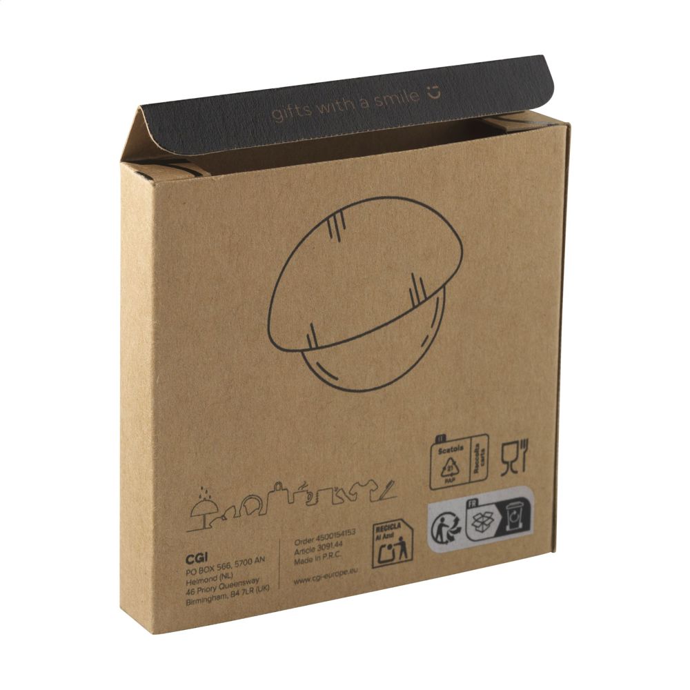Cortello Bamboo Pizza Cutter pizzasnijder