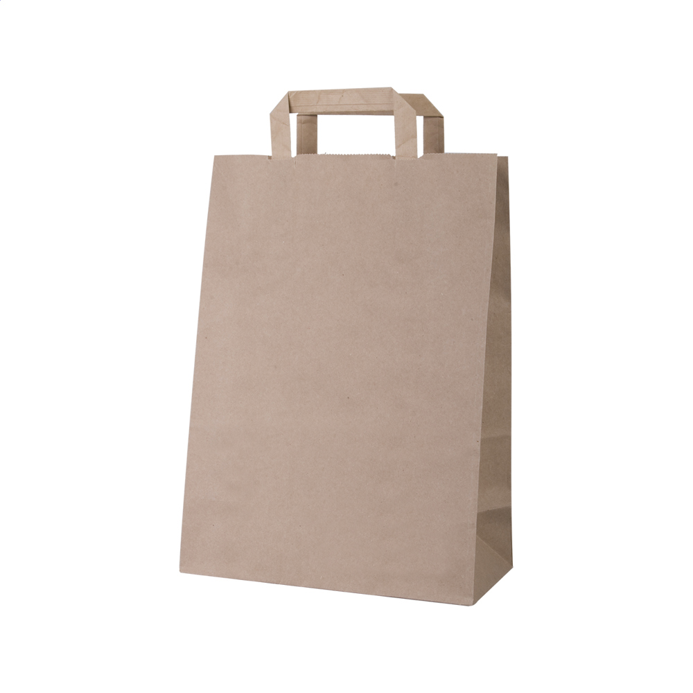 Market - papieren tas - kopen of bedrukken - Bruin