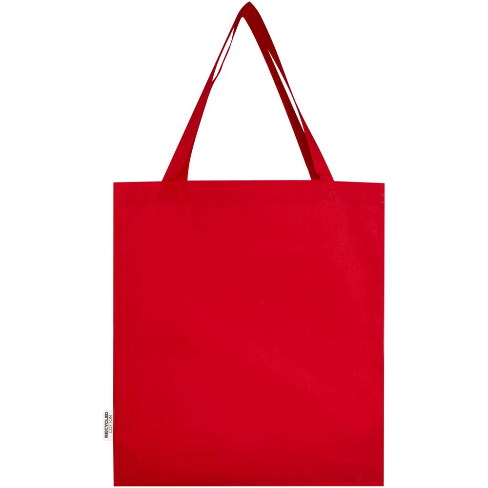 Madras draagtas van 140 g/m² GRS gerecycled katoen met 12L
