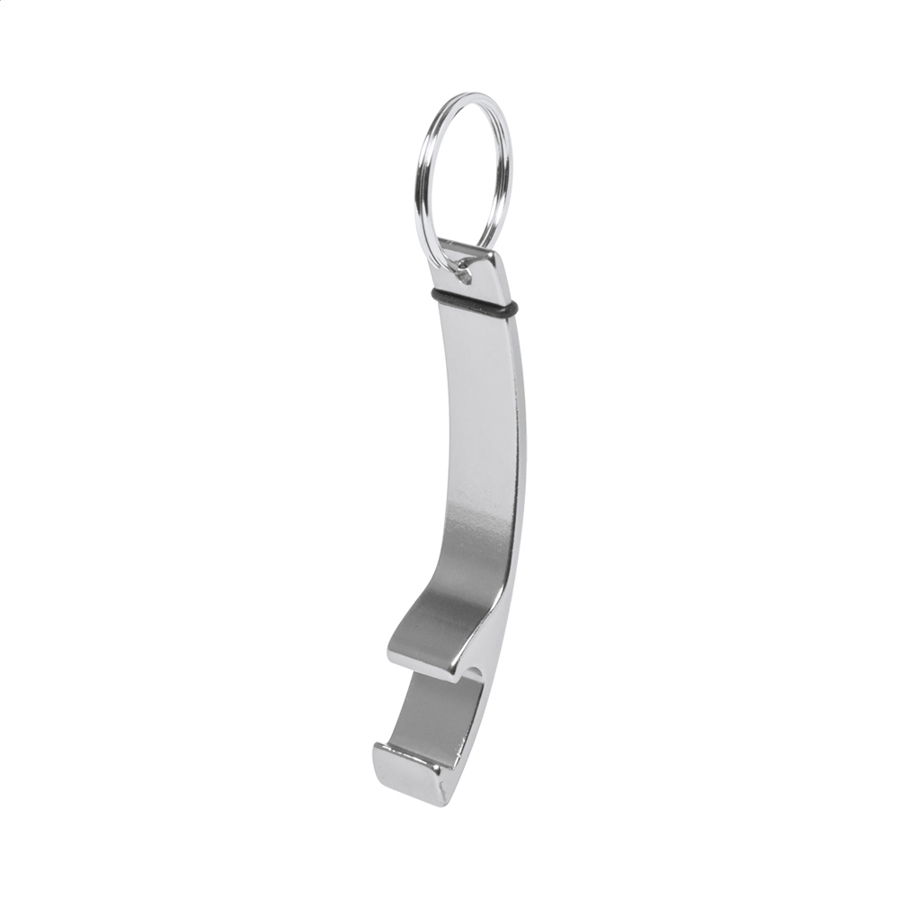 Moppe - flesopener - kopen of bedrukken - Zilver