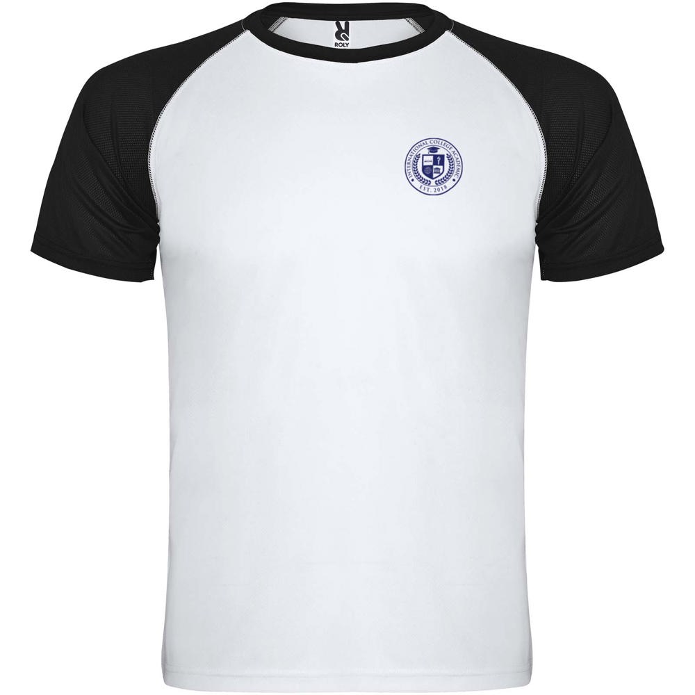Indianapolis 140 g/m² sportshirt met korte mouwen voor kinderen