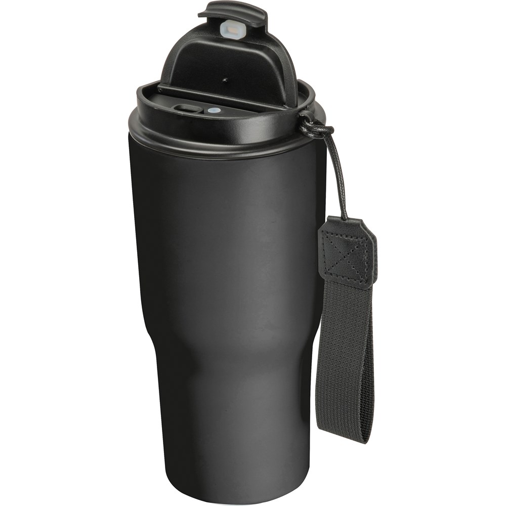 Dubbelwandige drinkbeker van rvs, 550 ml