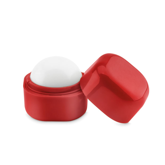 LIPS - Lippenbalsem in kubus vorm - voor bedrijven en relatiegeschenken - Rood
