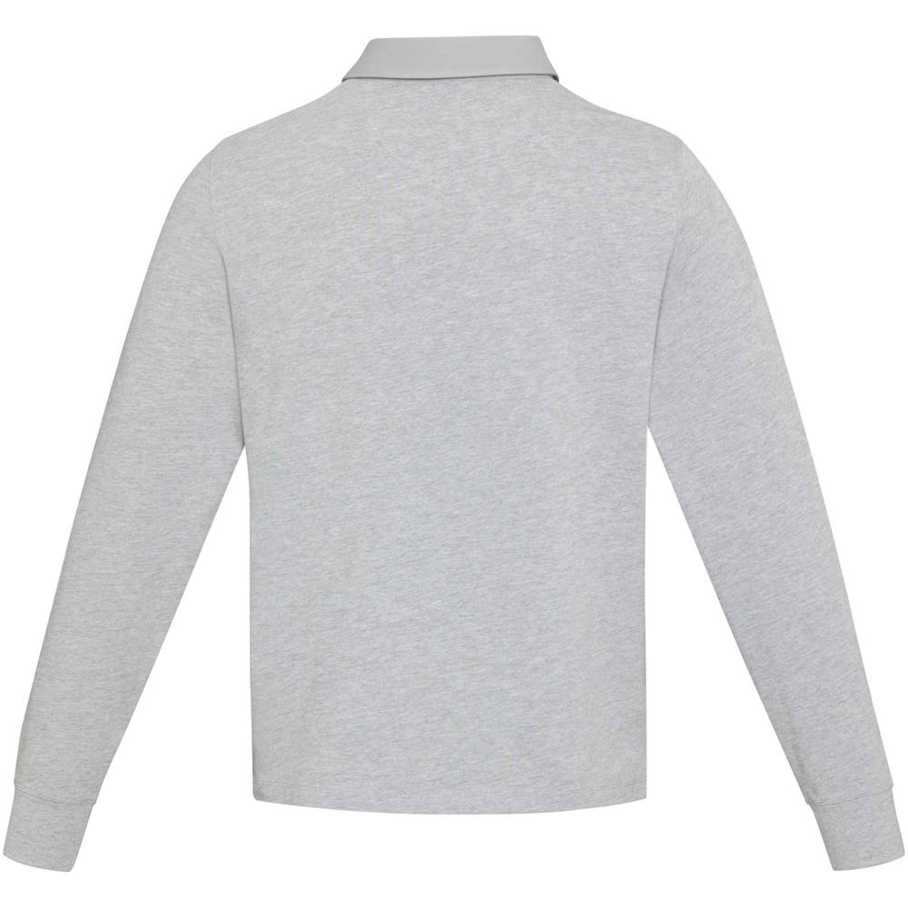 Clyde unisex organic rugbypolo sweatshirt 
