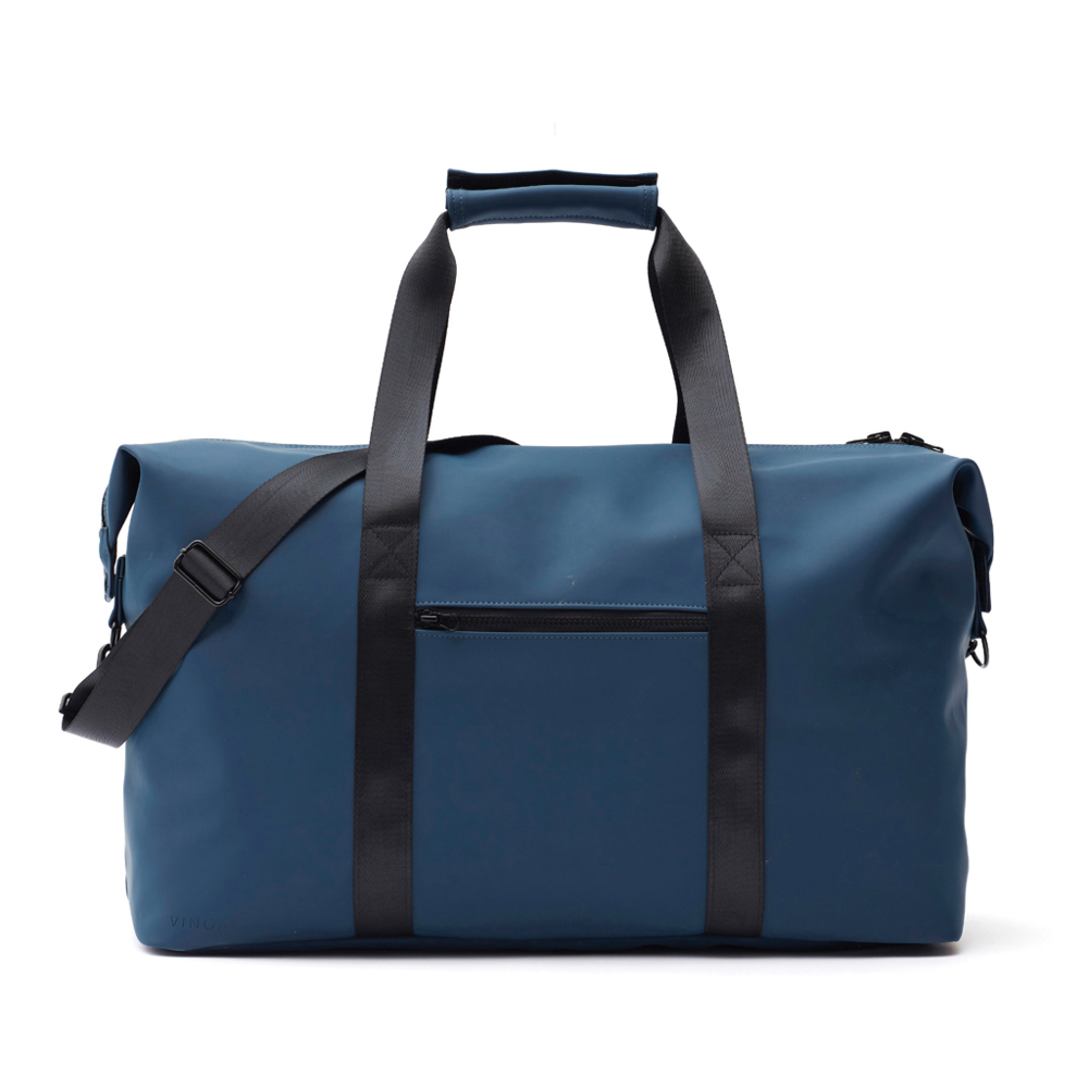 VINGA Baltimore weekendtas - kopen of bedrukken - donkerblauw (± PMS 19-4110 TPG)