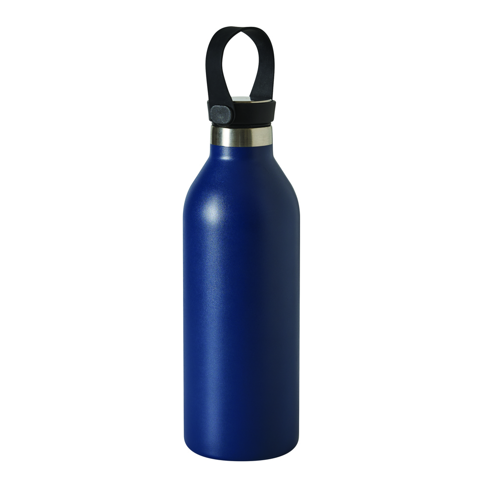 STEELLOOP - Vacuüm-isoleer-drinkfles - bedrukt of onbedrukt verkrijgbaar - Marineblauw