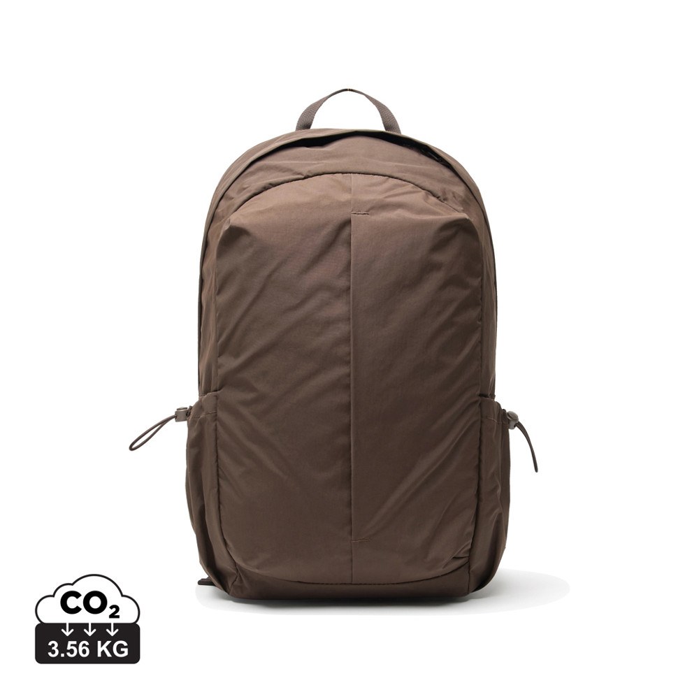 KENTO URBAN RCS recycled nylon 15,6 inch rugzak met voorvak