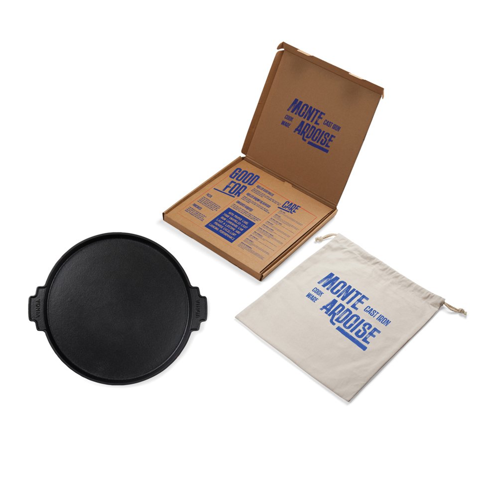 VINGA Monte Ardoise grillplaat, 30 cm ø