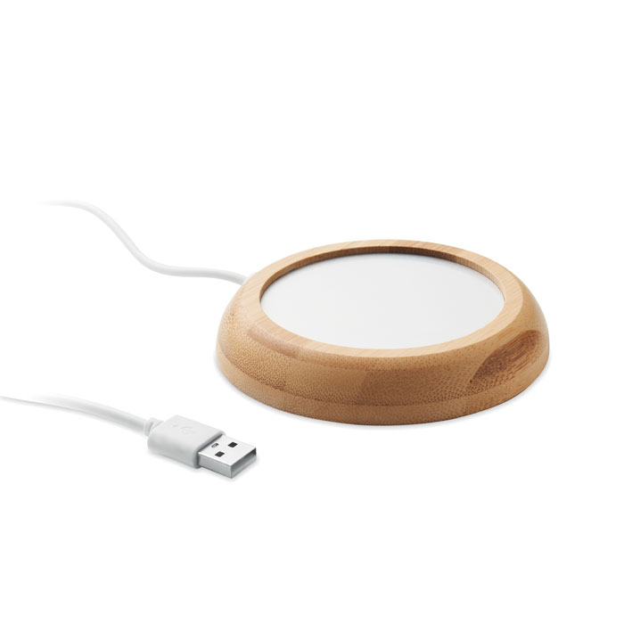 MUGLET - Bamboe mokwarmer met USB