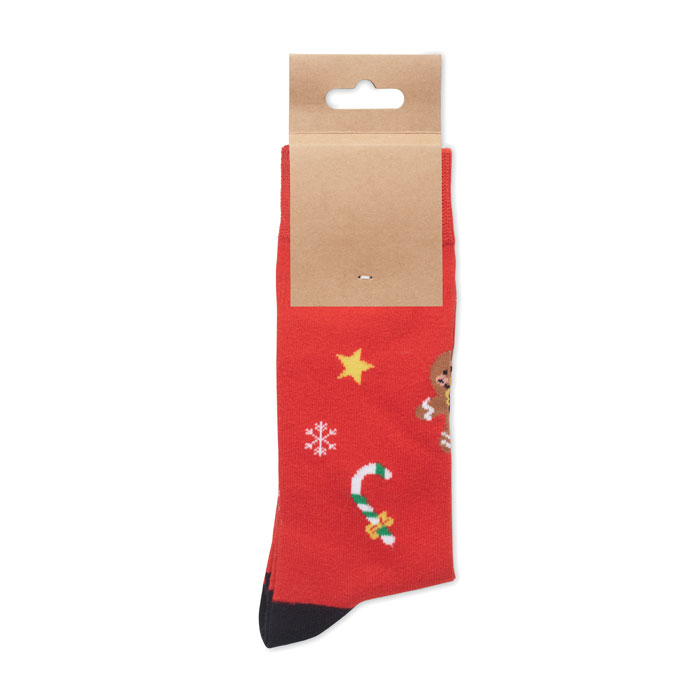 SOC MEDIUM - Paar kerstsokken M