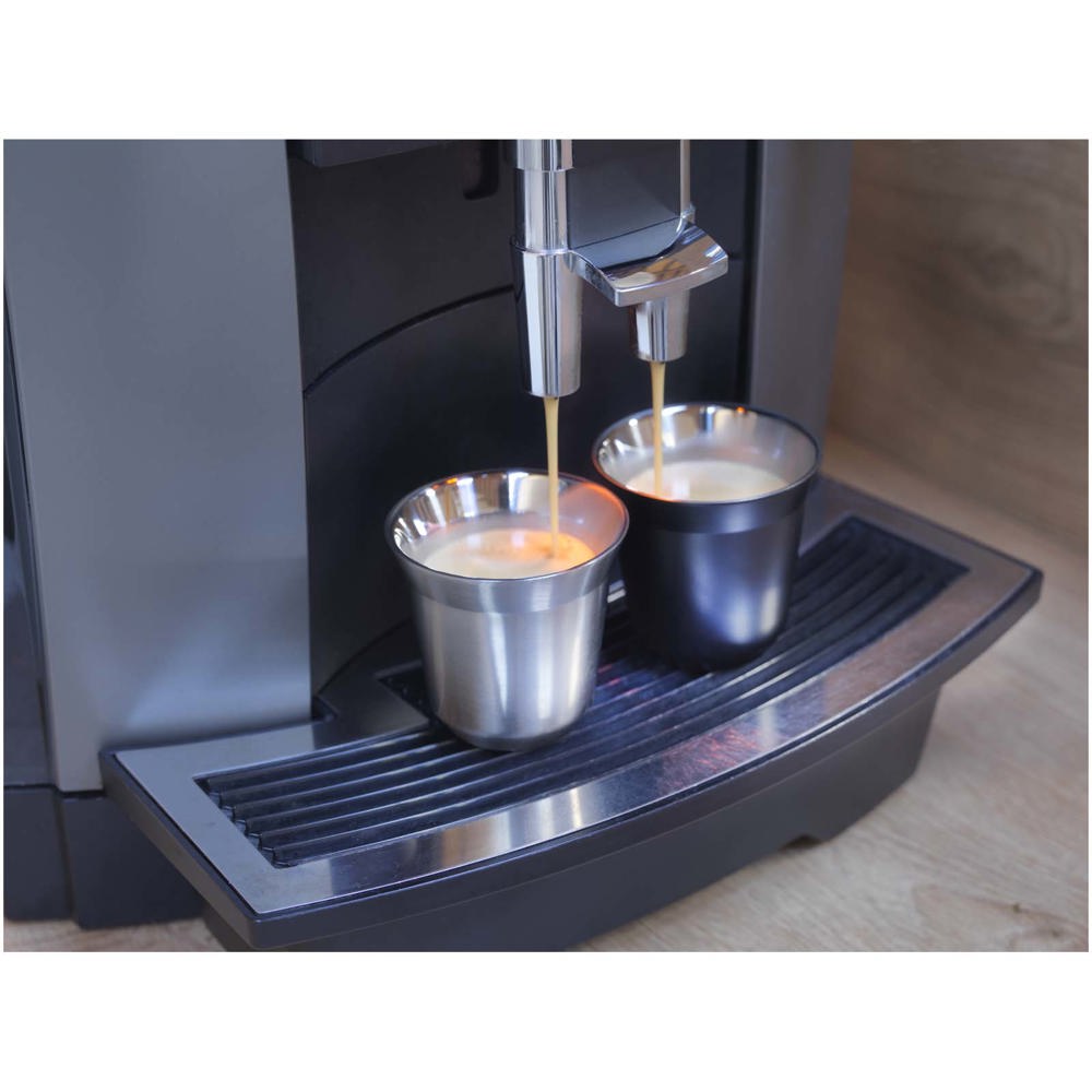 Duo 80 ml RCS gecertificeerde roestvrijstalen espressokopjesset 
