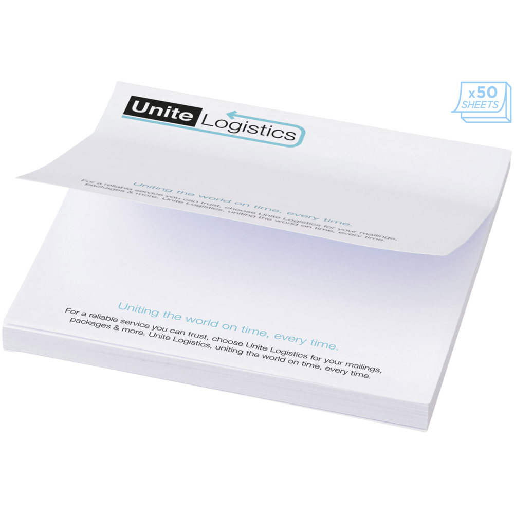 Sticky-Mate® sticky notes 100x100 mm - bedrukt of onbedrukt verkrijgbaar