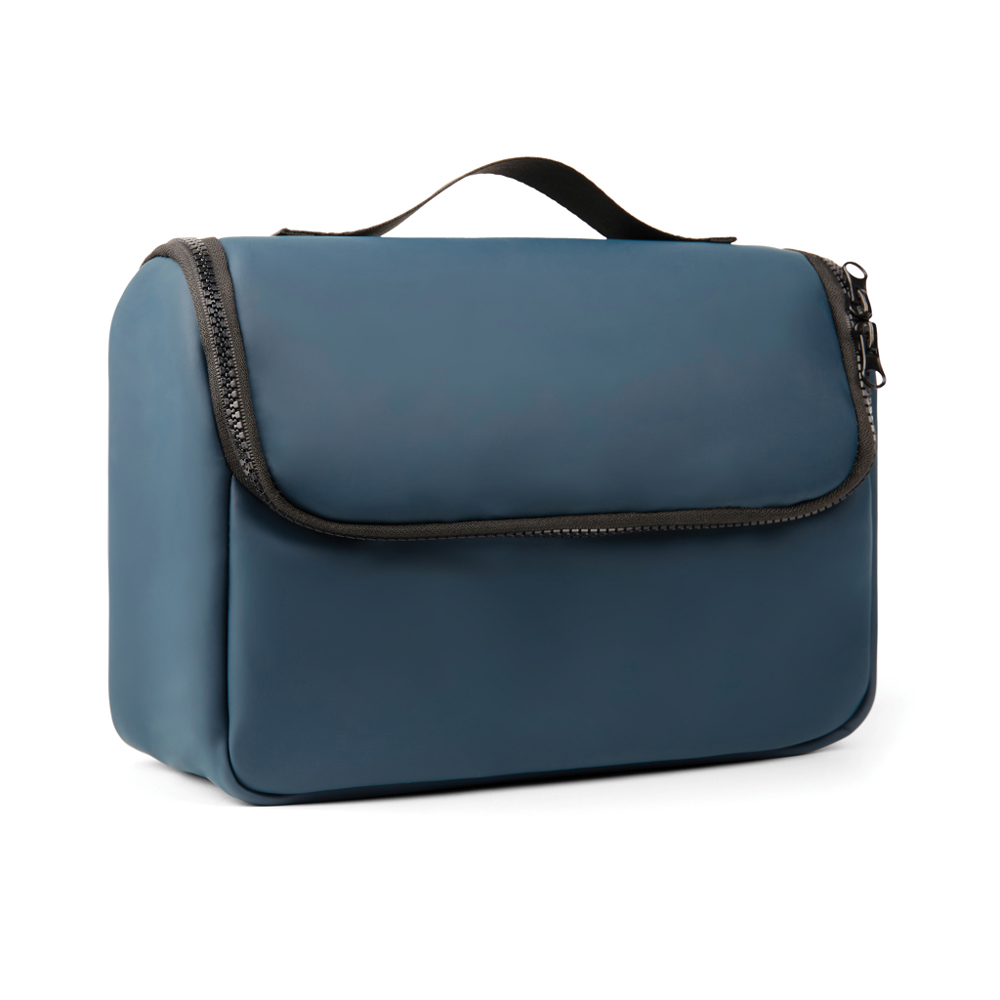 VINGA Baltimore reistoilettas - kopen of bedrukken - donkerblauw (± PMS 19-4110 TPG)