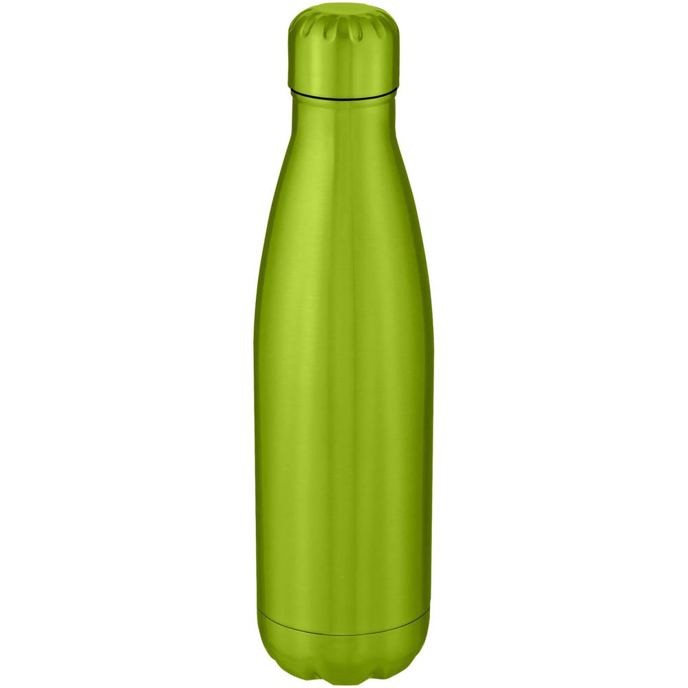 Cove vacuüm geïsoleerde roestvrijstalen fles van 500 ml - voor bedrijven en relatiegeschenken - Limegroen