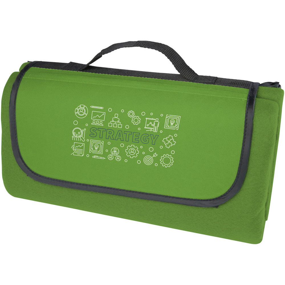 Salvie picknickdeken van gerecycled plastic