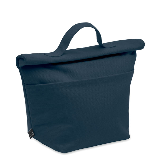 RECOBA COLOUR - Gerecycled katoenen koeltas - voor bedrijven en relatiegeschenken - Marineblauw