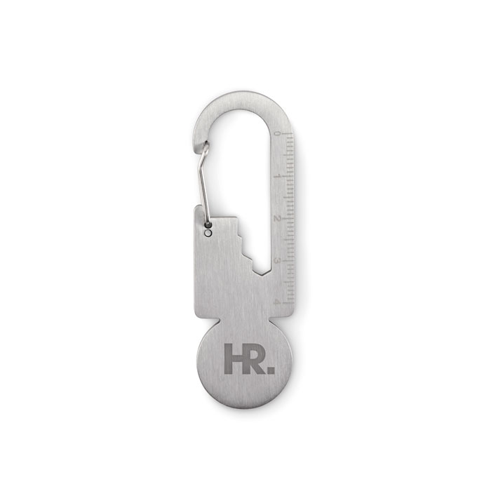 MULTIKEY - Multifunctionele sleutelhanger met - bedrukt of onbedrukt verkrijgbaar