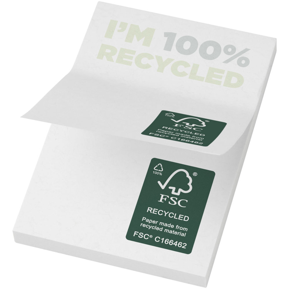 Sticky-Mate® gerecyclede sticky notes 50 x 75 mm - kopen of bedrukken
