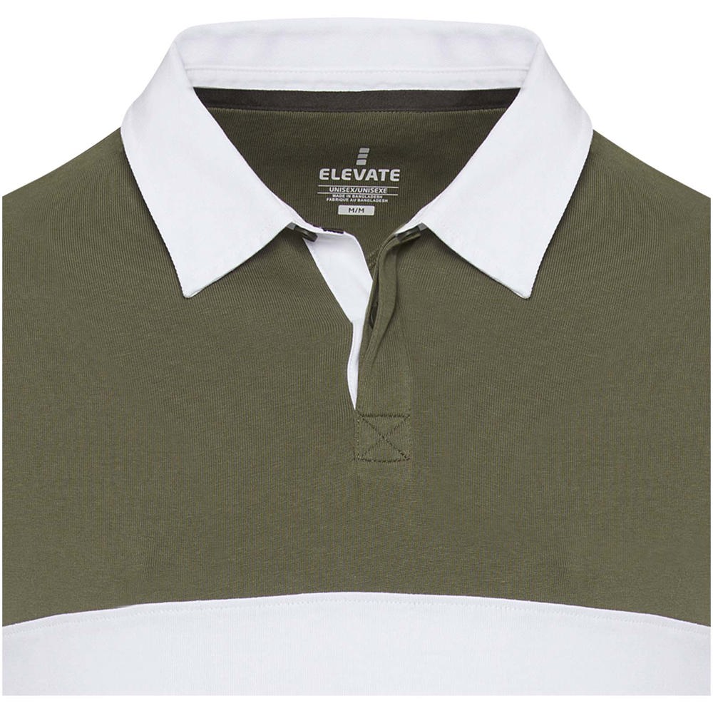 Clyde unisex organic rugbypolo sweatshirt 