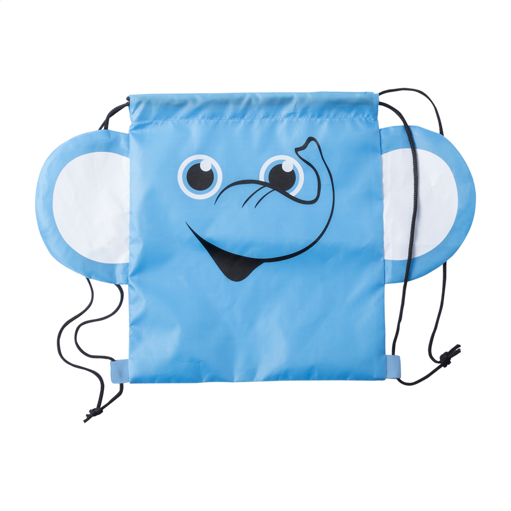 Drafax - trekkoord tas - bedrukt of onbedrukt verkrijgbaar - blauw