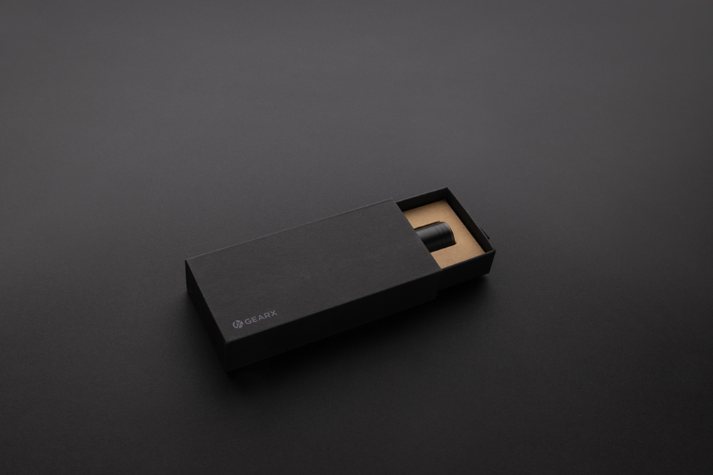 Gear X RCS gerecycled aluminium USB-oplaadbare zaklamp