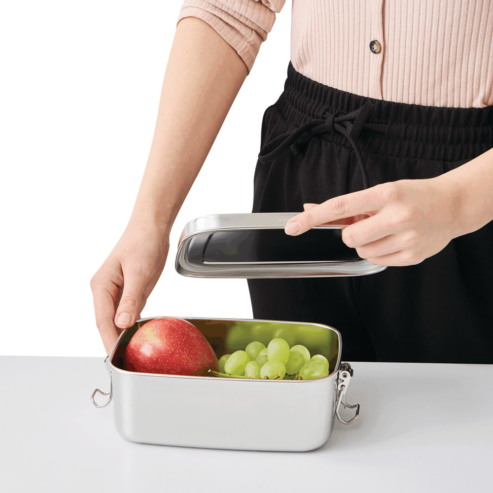STRONG BREAK - RVS lunchbox - met logo of onbedrukt bestellen