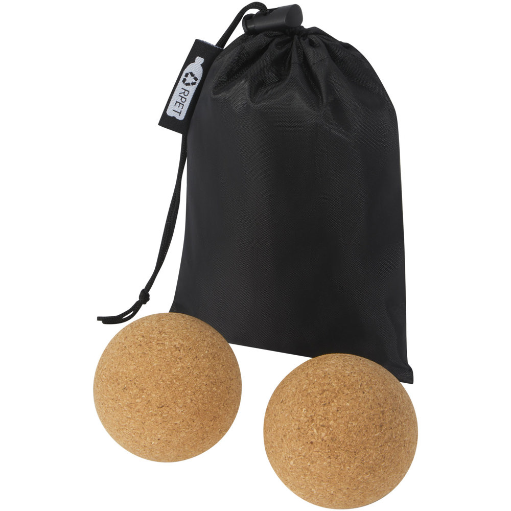 Trikona kurken yoga bal - set van 2 - met logo of onbedrukt bestellen