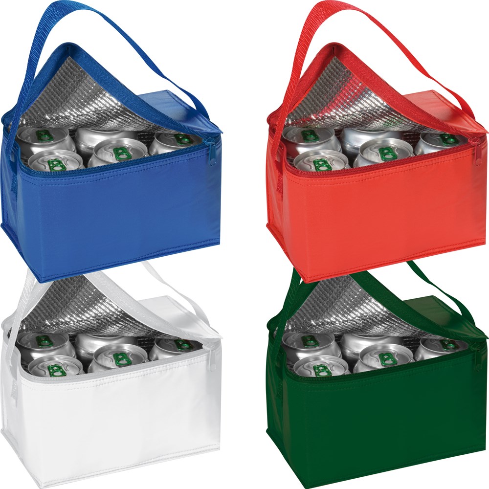 Koeltas voor 6 blikjes van 0,33 cl - voor bedrijven en relatiegeschenken