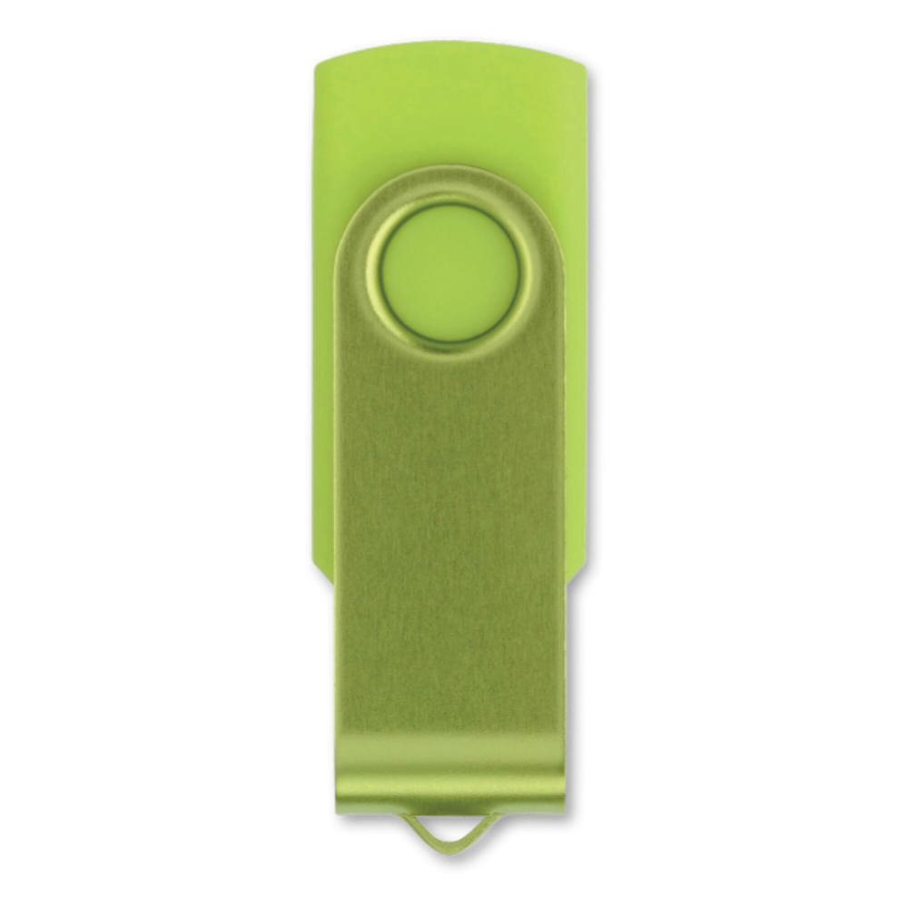 USB stick 2.0 Twister 8GB - voor bedrijven en relatiegeschenken - lichtgroen