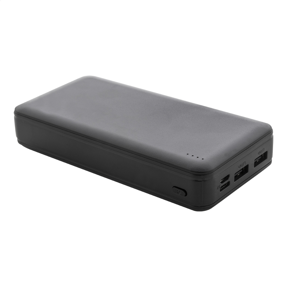 Rabobank XXL - RABS powerbank - voor bedrijven en relatiegeschenken - Zwart