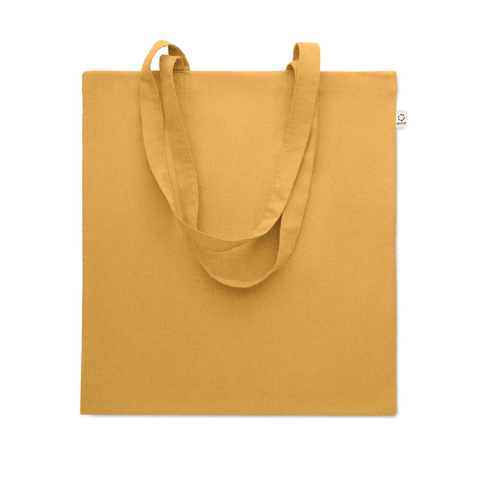 VIVEKA COLOUR - Gerecyclede boodschappentas - voor bedrijven en relatiegeschenken - Ochre