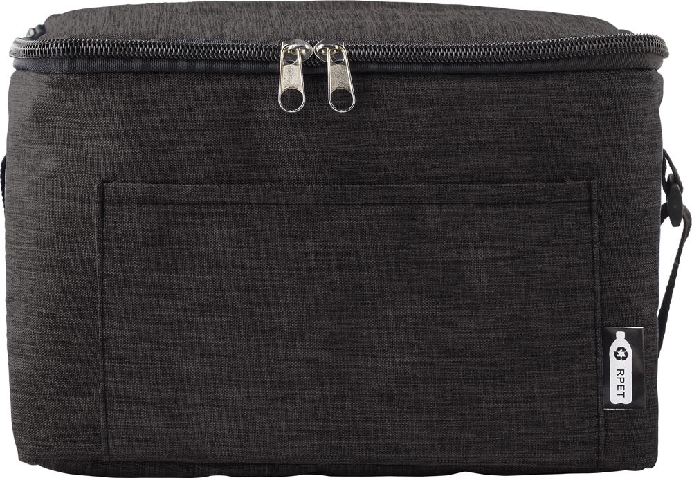 Polyester (600D) en rPET koeltas Isabella - met logo of onbedrukt bestellen - Zwart
