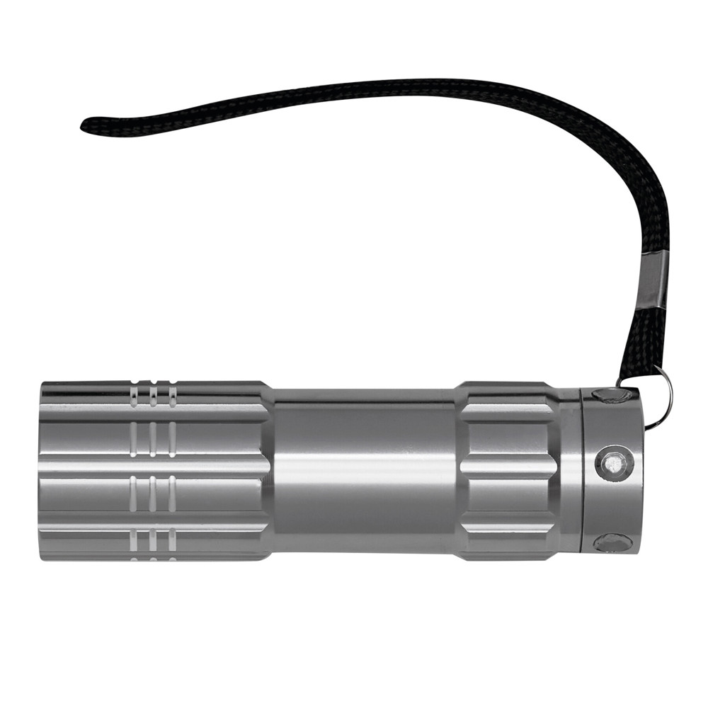 POWERFUL - Robuust uitgevoerde LED zaklamp van metaal