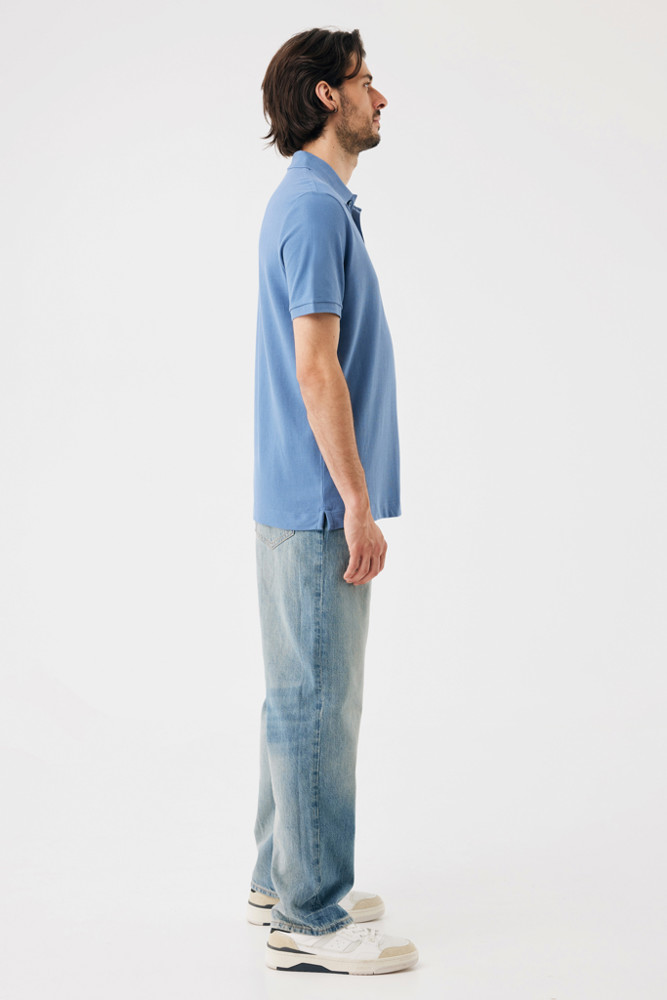IQONIQ Yosemite gerecycled katoen pique polo