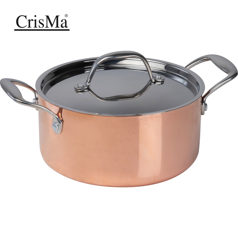CrisMa inductiepan met deksel - voor bedrijven en relatiegeschenken