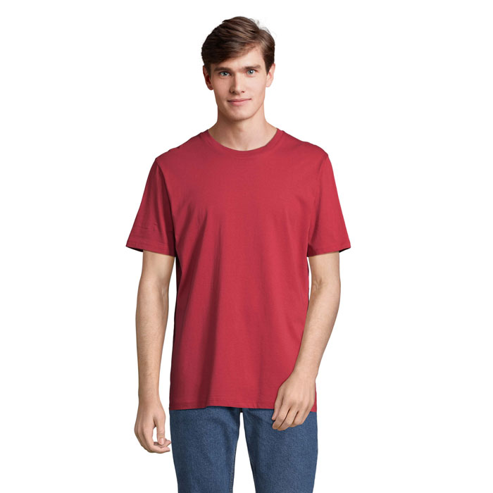 LEGEND - LEGEND T-shirt Organic 175g - bedrukt of onbedrukt verkrijgbaar - Folk Red Twin