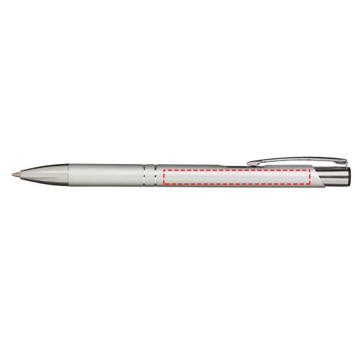 Moneta aluminium balpen (blauwe inkt)