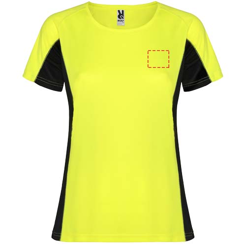 Shanghai 140 g/m² sportshirt met korte mouwen voor dames