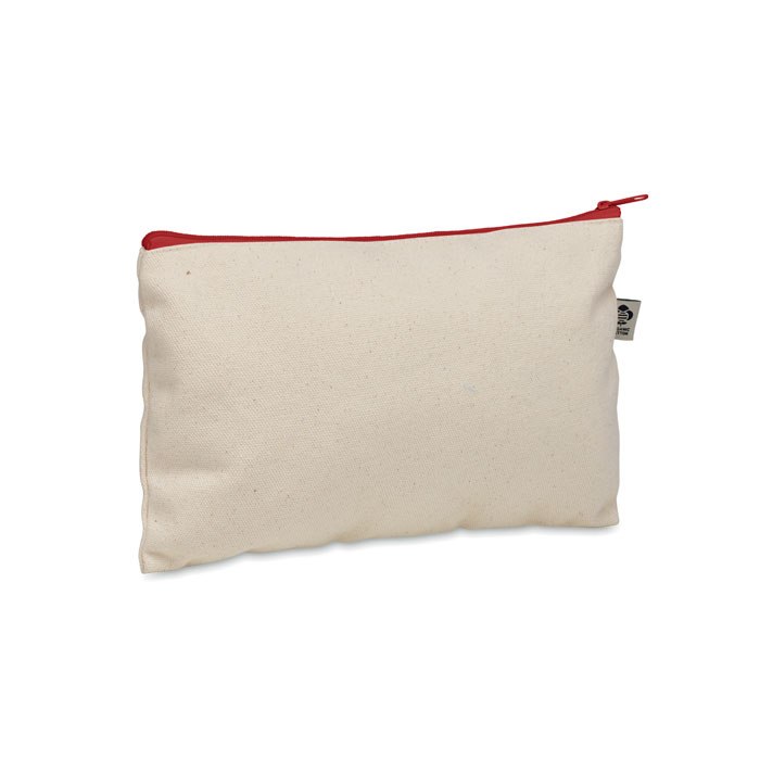 PESACARA - Toilettasje katoen 340 gr/m² - kopen of bedrukken - Rood