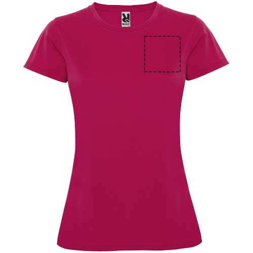 Montecarlo 150 g/m² sportshirt met korte mouwen voor dames