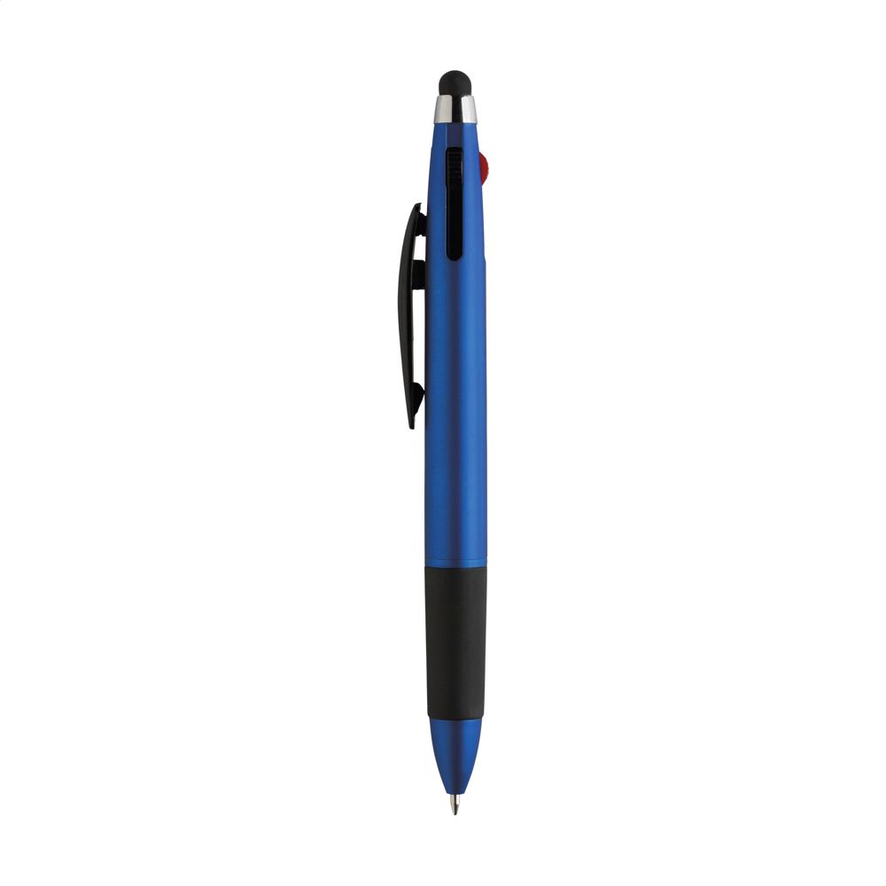Triple Touch stylus pen - met logo of onbedrukt bestellen - Blauw
