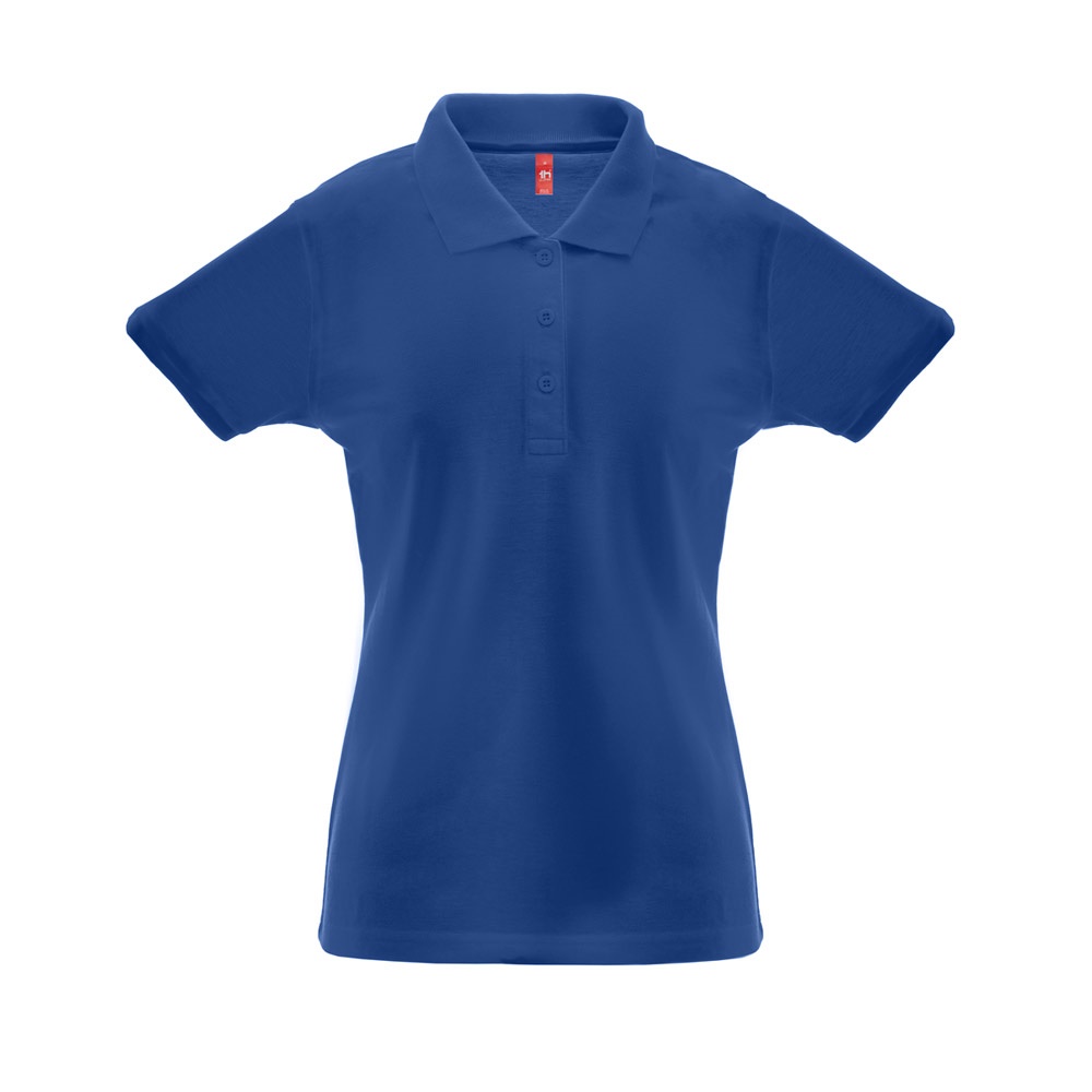 THC BERLIN WOMEN. Dames poloshirt - bedrukt of onbedrukt verkrijgbaar - Royal Blauw