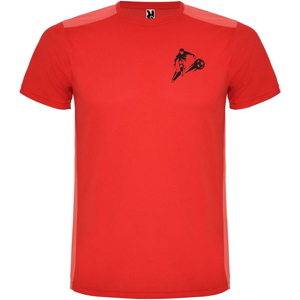 Detroit 130 g/m² unisex sportshirt met korte mouwen