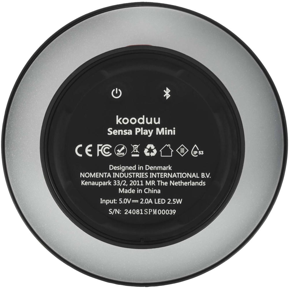 Kooduu Sensa Play Mini draagbare speaker en lamp