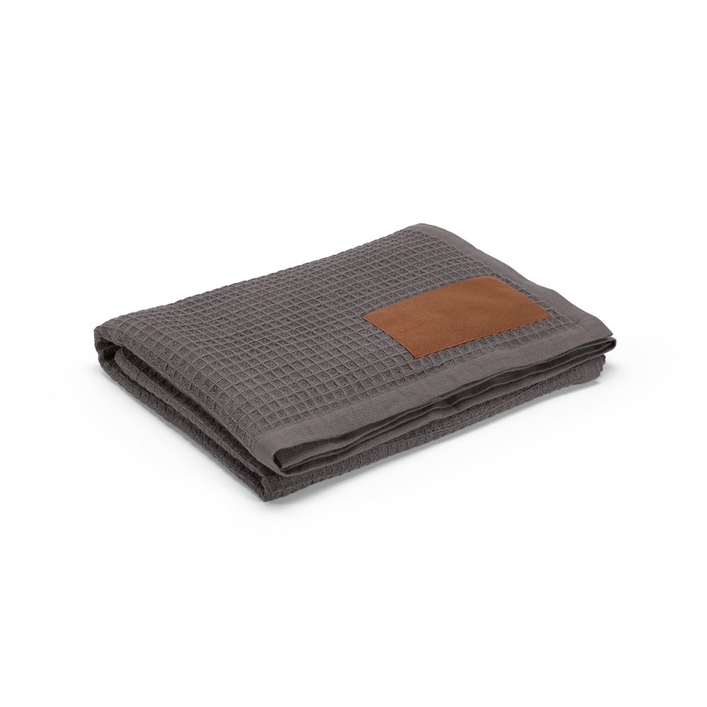Giotto Deken Gerecycled Katoen 200 grams - Donkergrijs