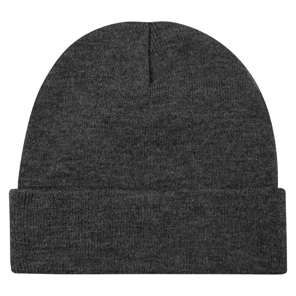 Gebreide muts - kopen of bedrukken - Grijs melee (PMS 4287c) / Grijs melee